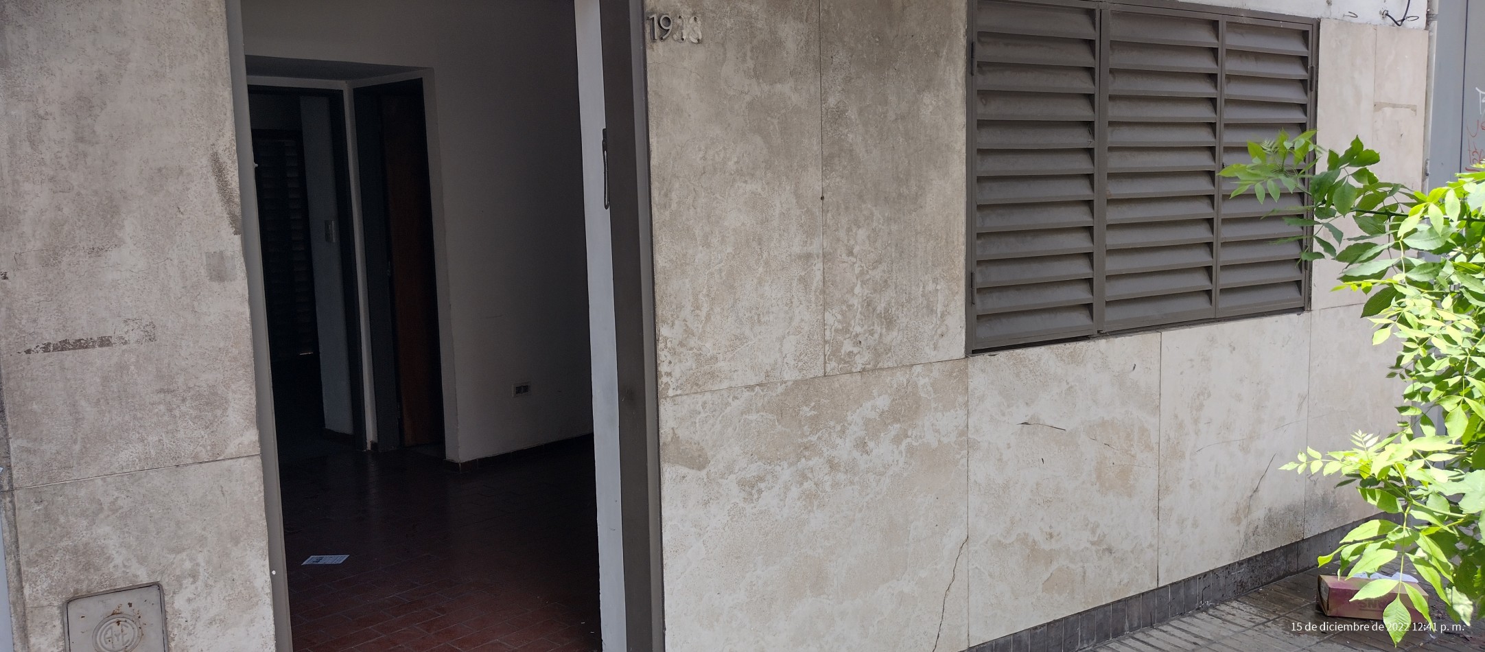 Departamento con patio, externo