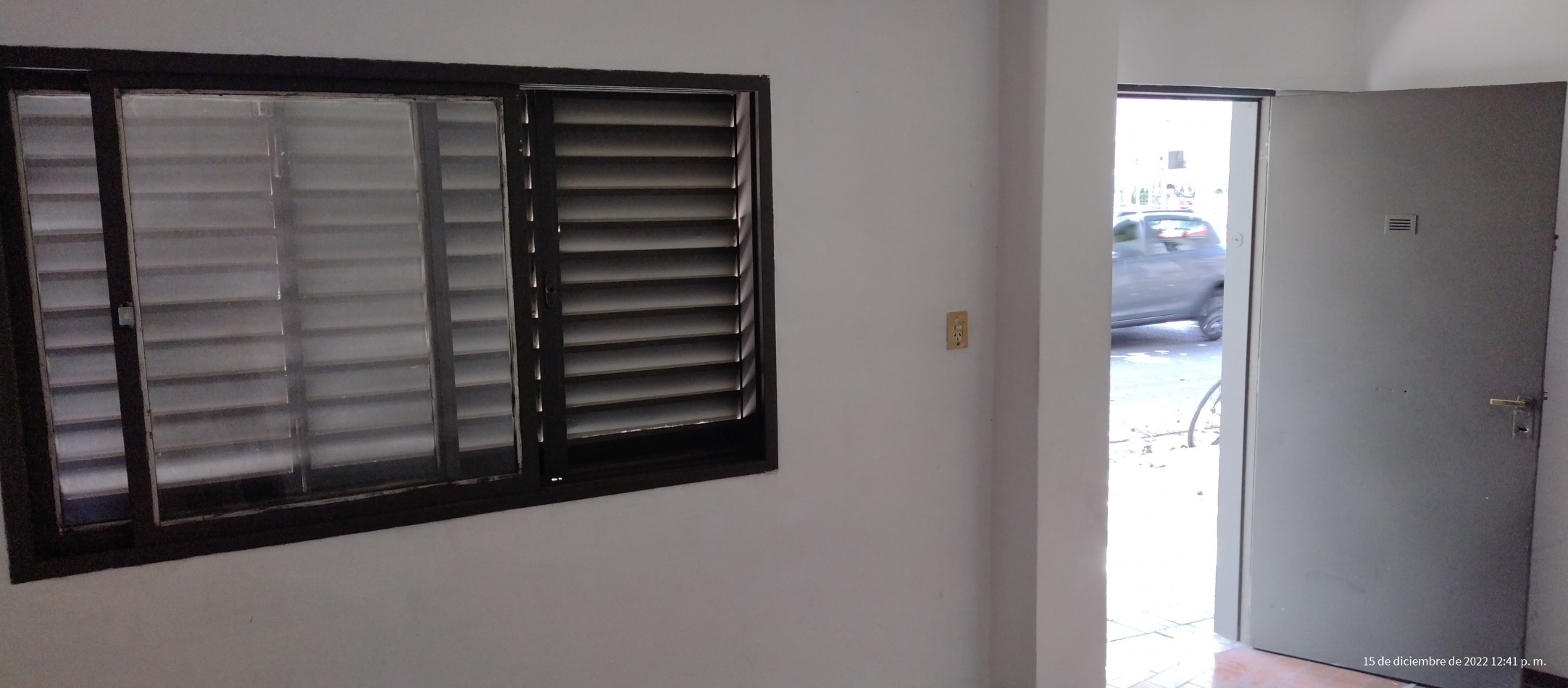 Departamento con patio, externo