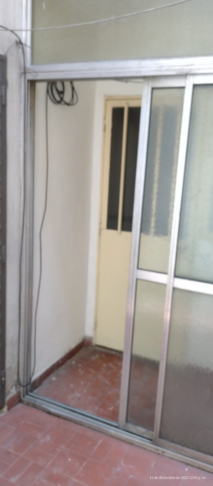 Departamento con patio, externo